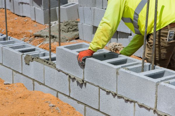 Concrete Blocks Installation Service
