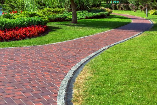Brick Walkway Installation in Matthews