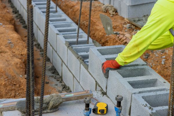 Block Installation in Matthews