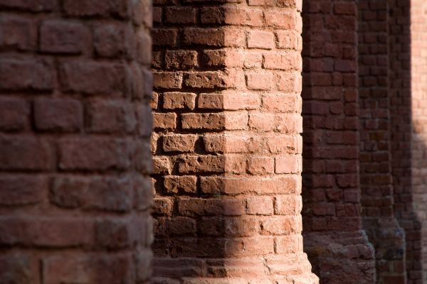 Brick Pillars Installation in Matthews